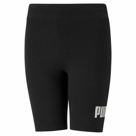 Legging Court de Sport Puma Essentials Logo Noir