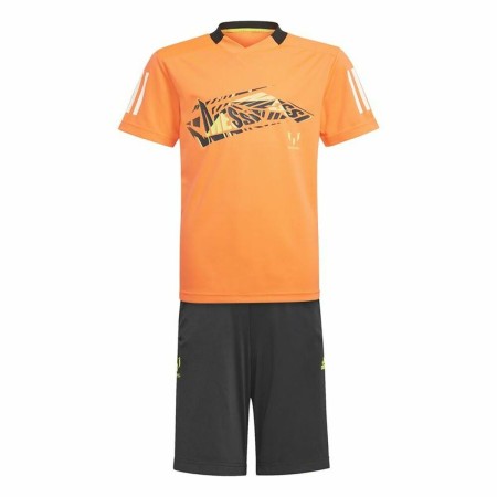 Ensemble de Sport pour Enfants Adidas Messi Orange 7-8 Ans