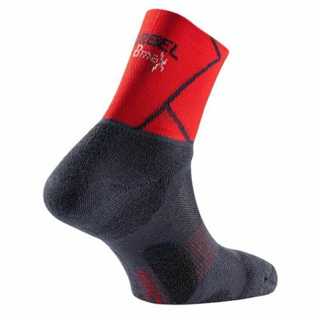 Chaussettes de Sport Lurbel Track Rouge