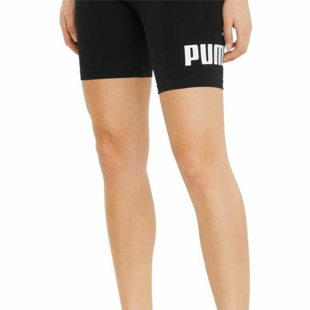 Leggings de Sport Puma Essentials Logo Noir