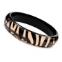 Bracelet Femme Folli Follie 3B0A062RK65 Noir Résine (6,5 cm)