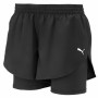 Short de Sport Puma 2 in 1 W Noir