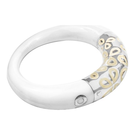 Bracelet Femme Folli Follie 3B9F105W Blanc Argent 925 (10 cm)