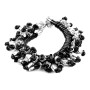 Bracelet Femme Folli Follie BA1L018WK Noir Argent 925