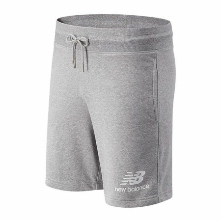 Short de Sport pour Homme New Balance Essentials Gris clair