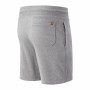 Short de Sport pour Homme New Balance Essentials Gris clair