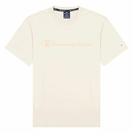 T shirt à manches courtes Champion Crewneck T-Shirt M Beige
