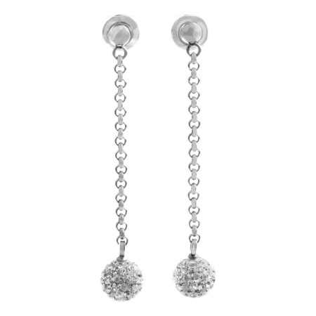 Boucles d´oreilles Folli Follie 3E1F010C-FF (3,5 cm)