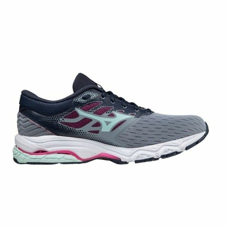 Chaussures de sport pour femme Mizuno Wave Prodigy 3 W Gris clair