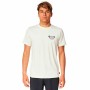 T-shirt à manches courtes homme Rip Curl FB Tee Blanc