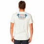 T-shirt à manches courtes homme Rip Curl FB Tee Blanc