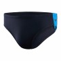 Maillot de bain homme Speedo Boom Logo Splice Brief M Bleu foncé