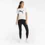 Leggings de Sport Puma Evostripe 7/8 W Noir