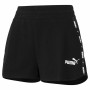 Short de Sport pour Femme Puma Power W Noir