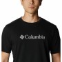 T-shirt à manches courtes homme Columbia Lodge Novelty Logo Noir