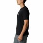T-shirt à manches courtes homme Columbia Lodge Novelty Logo Noir