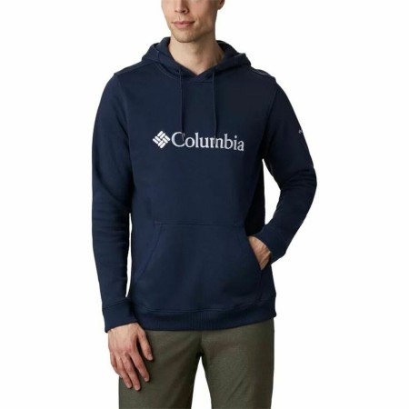 Sweat sans capuche homme Columbia CSC Basic Logo II Bleu foncé