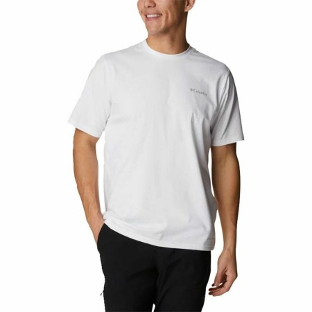 T-shirt à manches courtes homme Columbia Sun Trek Blanc