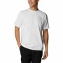 T-shirt à manches courtes homme Columbia Sun Trek Blanc