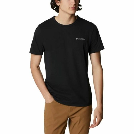 T-shirt à manches courtes homme Columbia Sun Trek Noir