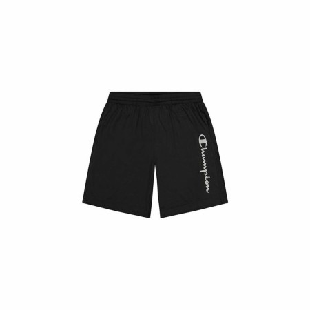 Short de Sport pour Homme Champion Script Logo Noir