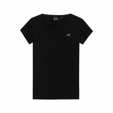 T-shirt à manches courtes femme 4F Denim Noir