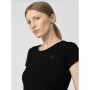 T-shirt à manches courtes femme 4F Denim Noir