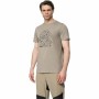 T-shirt à manches courtes homme 4F Brown