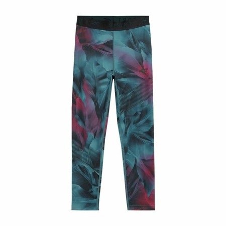 Leggings de Sport 4F 1Allover Bleu