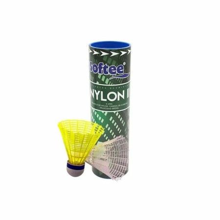 Volant de Badminton Softee Nylon II Bleu (6 pcs)