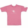 T shirt à manches courtes Enfant Rip Curl Corp UV Rose