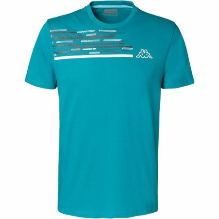 T-shirt à manches courtes homme Kappa Godot Turquoise
