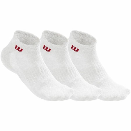 Chaussettes de Sport Wilson WRA803101 Blanc (3 pcs)