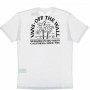 T-shirt à manches courtes unisex Vans Palm-B Blanc