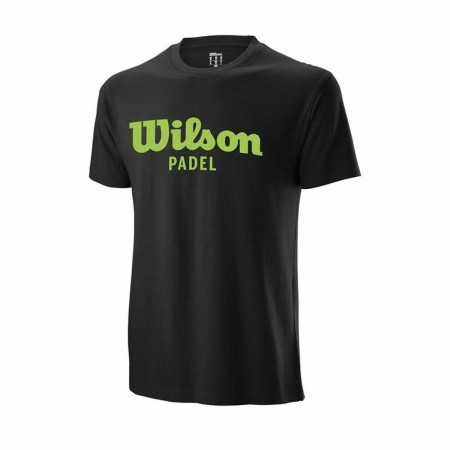 T-shirt à manches courtes homme Wilson Script Noir