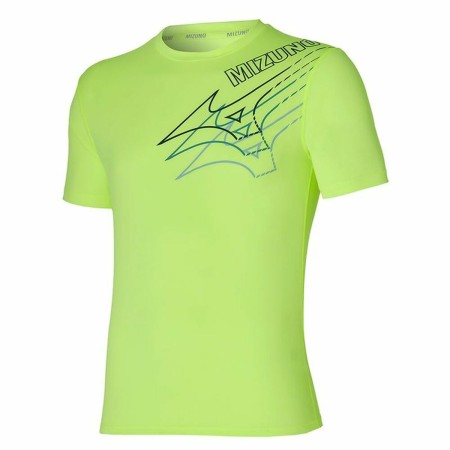 T-shirt à manches courtes homme Mizuno Core Tee Vert citron