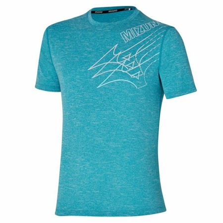 T-shirt à manches courtes homme Mizuno Core Tee Turquoise