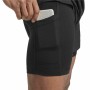 Short de Sport pour Homme Reebok Running Essentials Noir