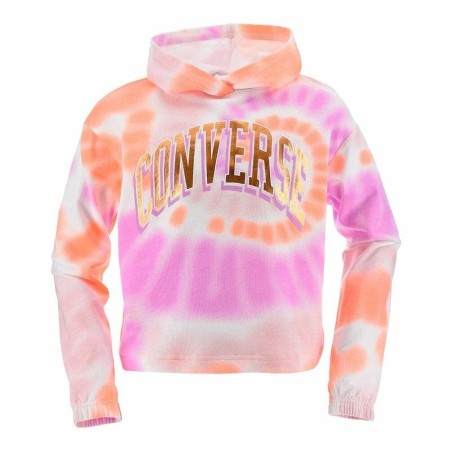 Sweat-shirt à capuche fille Converse Pull-Over Pourpre