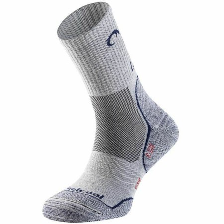 Chaussettes de Sport Lurbel Camino Unisexe Gris clair