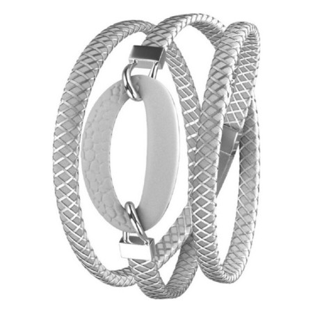 Bracelet Femme Panarea BM1B21 Blanc Argent Argenté (60 cm)