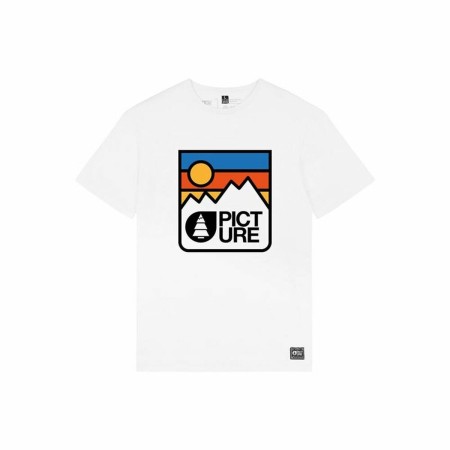 T-shirt à manches courtes homme Picture Nausta Blanc