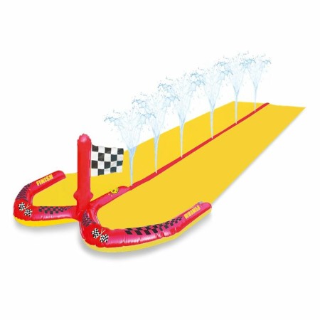 Toboggan d'eau Racing Sprinkler Swim Essentials Jaune