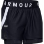 Short de Sport Under Armour Play Up 2 In 1 Noir