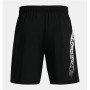 Short de Sport Under Armour Woven Graphic Noir