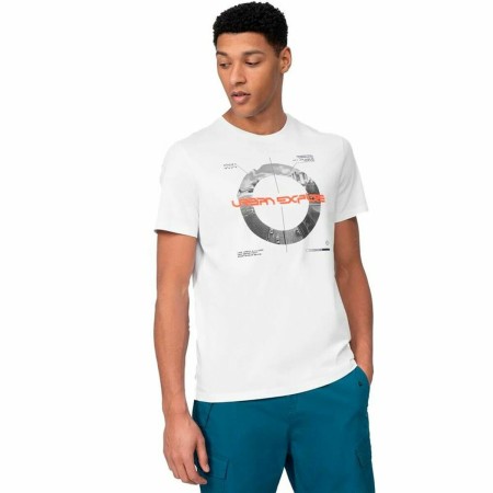 Maillot de Corps de Sport à Manches Coupe 4F Regular Blanc