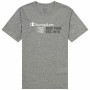 T-shirt à manches courtes homme Champion Crewneck Gris foncé