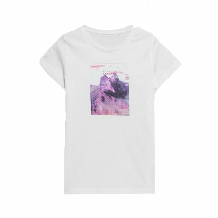 T-shirt à manches courtes femme 4F TSD060 Blanc