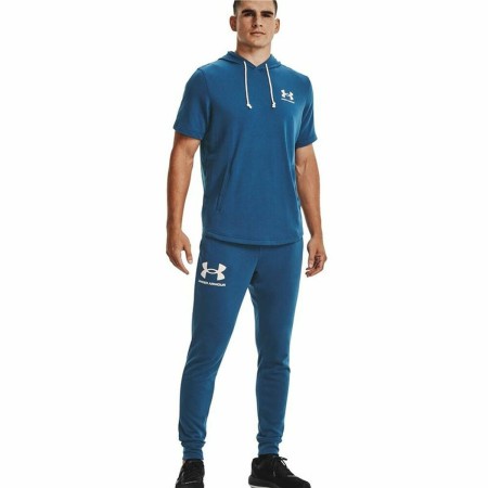 Pantalon pour Adulte Under Armour Rival Terry Bleu Homme