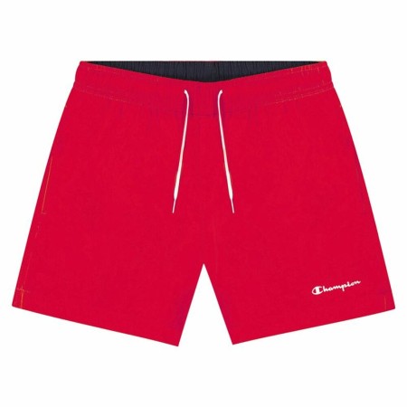 Maillot de bain enfant Champion Script Logo Rouge